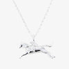 STERLING SILVER RACING HORSE NECKLACE