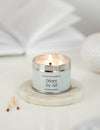 Orkney Sea Salt Luxury Vegan Soy Candle made in Scotland