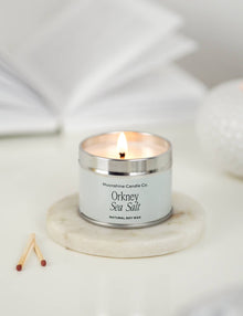  Orkney Sea Salt Luxury Vegan Soy Candle made in Scotland