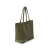 Italian Handmade Genuine Leather Oversized Tote Bag - OLIVE