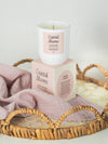 Coastal Blooms Peony Luxury Soy Candle - Scottish Made