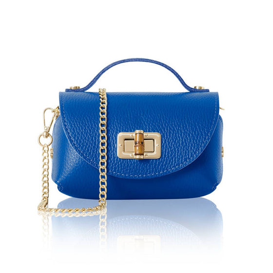 Chic Mini Top-Handle – Italian Handmade Leather Crossbody