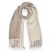 Cashmere Blend Reversible two tone coloured plain Scarf