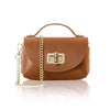 Chic Mini Top-Handle – Italian Handmade Leather Crossbody