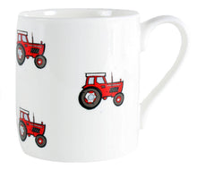  Tractor Illustration Fine Bone China Mug