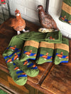 Green & Blue Grouse Adult Shooting/Walking Socks