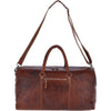 Leather Mens Holdall -Tan