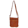 Leather Handbag Crossbody - Tan