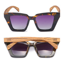  ICON BLACK TOFFEE l Black Lens l Walnut Arms