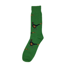  Green Pheasant Socks  - Adult