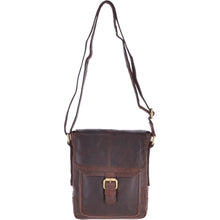  Cross Body Luxury Leather Bag - Unisex - Vintage Brown
