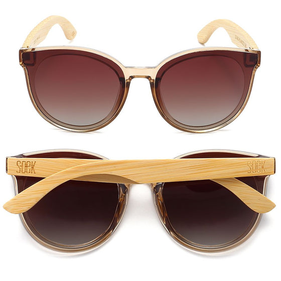 BELLA CHAMPAGNE l Brown Gradient Lens l Maple Arms