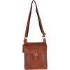 Leather Handbag Crossbody - Honey