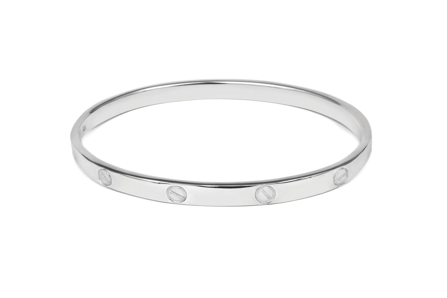 Cartier bracelet sterling cheap silver