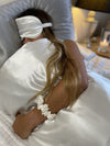 Pure Silk Hair Scrunchie - SOFT GREY
