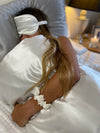 Pure Silk Hair Scrunchie -IVORY