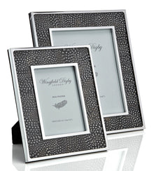  Guinea Fowl Feather & Glass Photo Frame