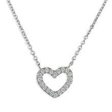  Sterling Silver Heart Pendant