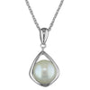 Fresh water Pearl Pendant & Silver Chain