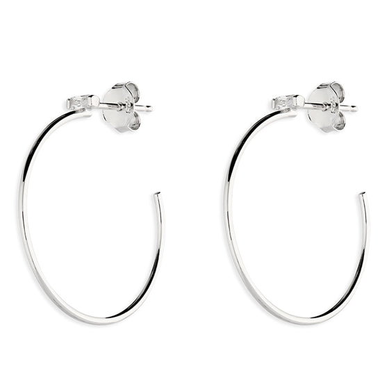 Sterling Silver Hoop Earrings