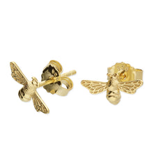  14ct Gold Plated Bee Earrings