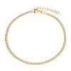 24ct Gold Plated Double row Beaded Bracelet
