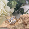 Silver & Gold Multi layer Ring