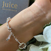 Sterling Silver Snaffle Bracelet
