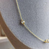 18ct Gold Plated Crystal Necklace