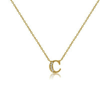  14ct Gold Plated Initial "C" Necklace