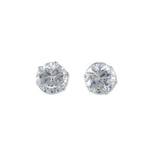  Sterling Silver Crystal Earrings