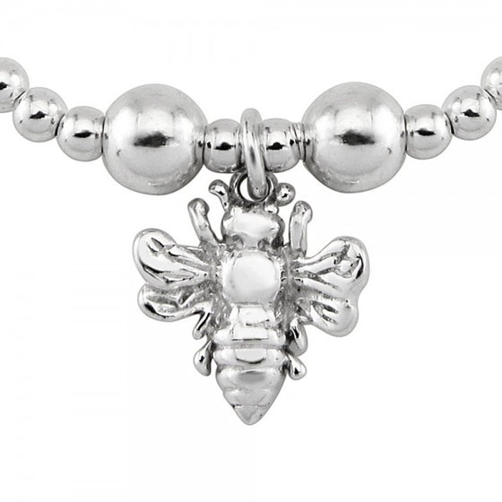 Bumble Bee Sterling Silver Bracelet