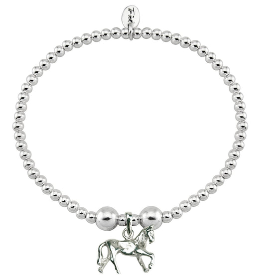 Horse Sterling Silver Bracelet