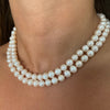 Double Strand Freshwater Cultured Pearl Necklace
