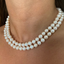  Double Strand Freshwater Cultured Pearl Necklace