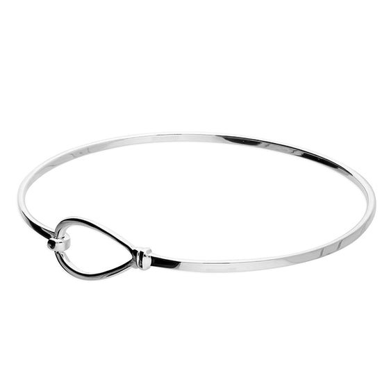 Sterling Silver Bangle Sprung Hook