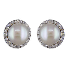 Freshwater Pearl & Silver Earrings