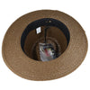 Summer Fedora Straw Hat - Brown