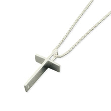  Sterling Silver Cross Pendant & Chain